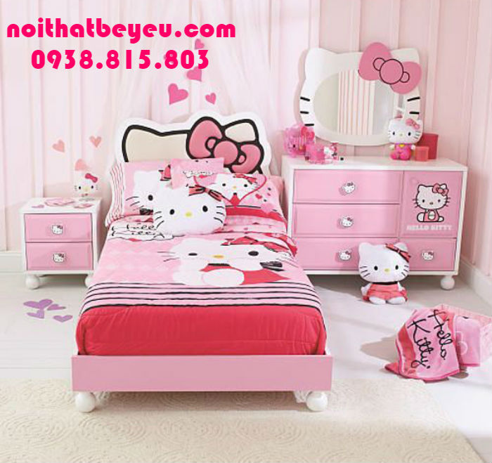 giuong ngu cho be gai 7