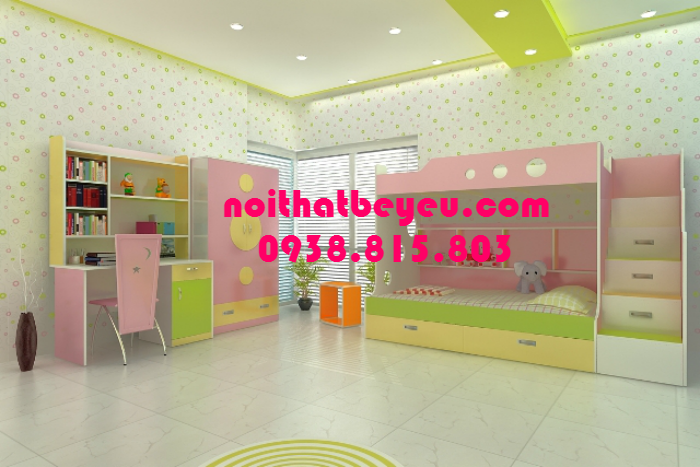 giuong 2 tang cho tre em dep cao cap gia re 13