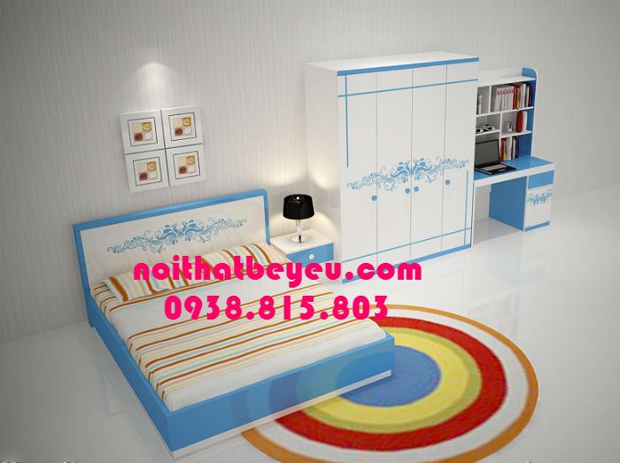 giuong ngu cho be trai be gai gia re cao cap tai tphcm 1