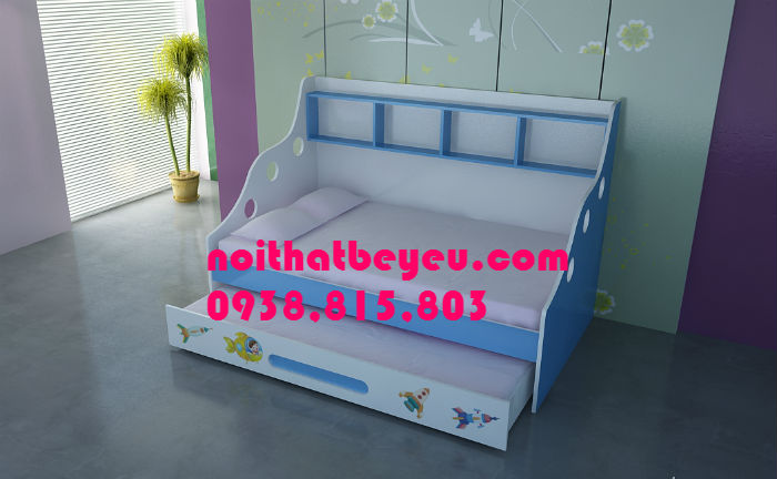 giuong ngu tre em tiet kiem dien tich 1