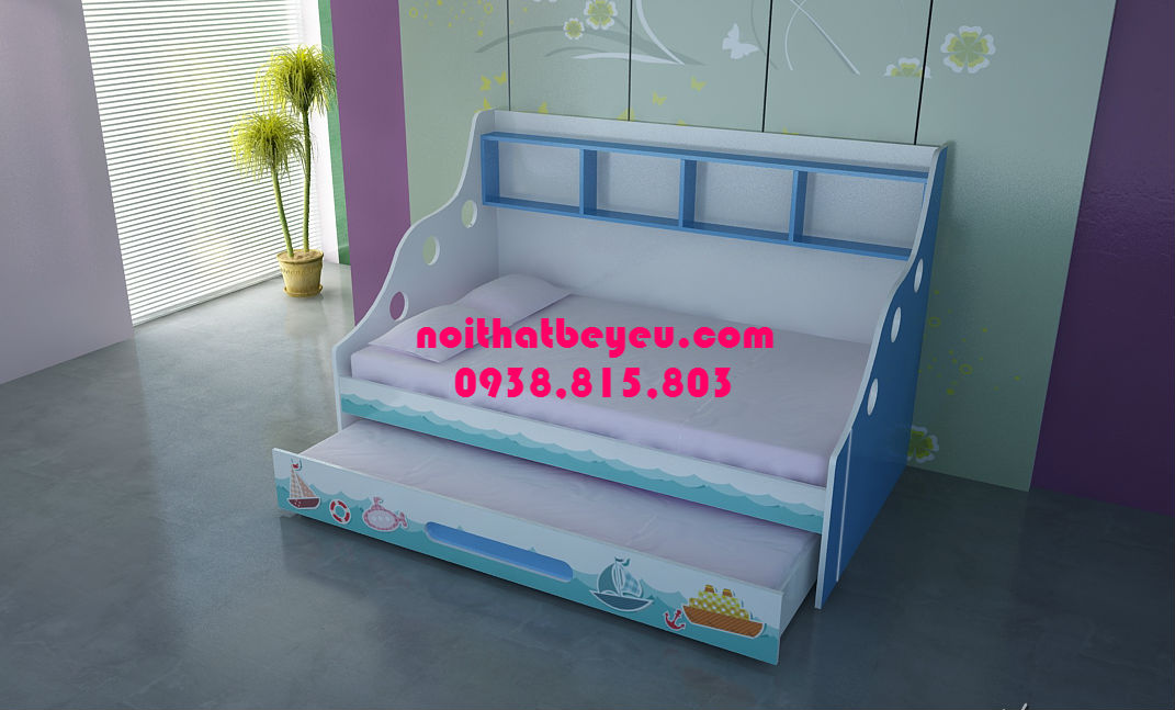 giuong ngu tre em tiet kiem dien tich 2