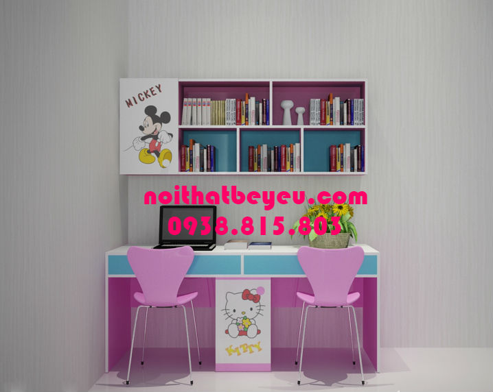 Ban hoc doi cho be trai be gai lien kem gia sach gia re 2