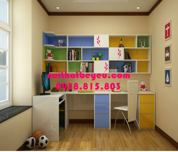 Ban hoc doi cho be trai be gai lien kem gia sach gia re 10