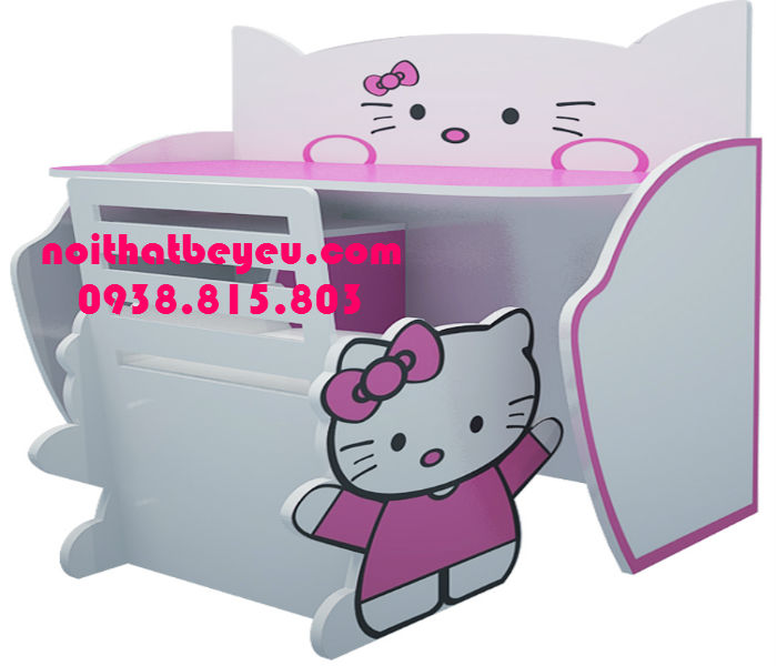 ban hoc sinh hello kitty