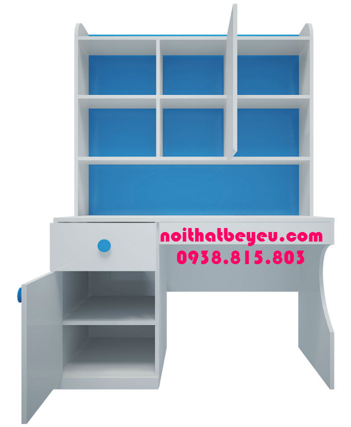 ban hoc tre em co gia sach hinh lau dai 1