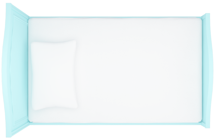 giuong ngu tre em 1m2 go thong mau xanh ngoc1