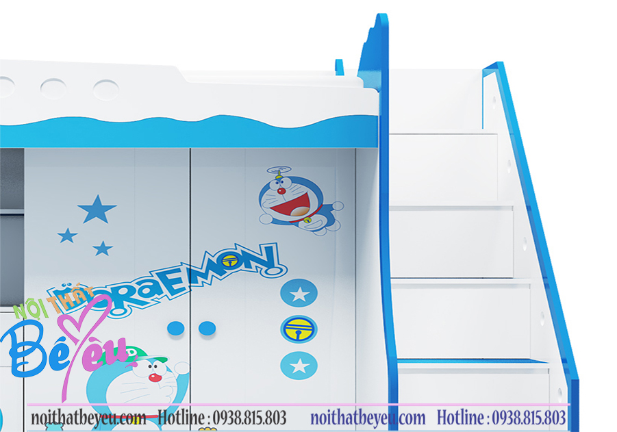 Giuong tang 3 trong 1, giuong tang ket hop tu ao 1