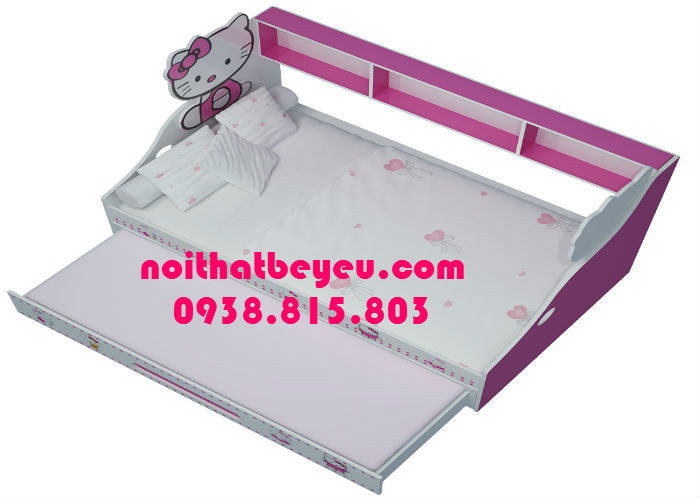 giuong tang lun tre em hello kitty 1