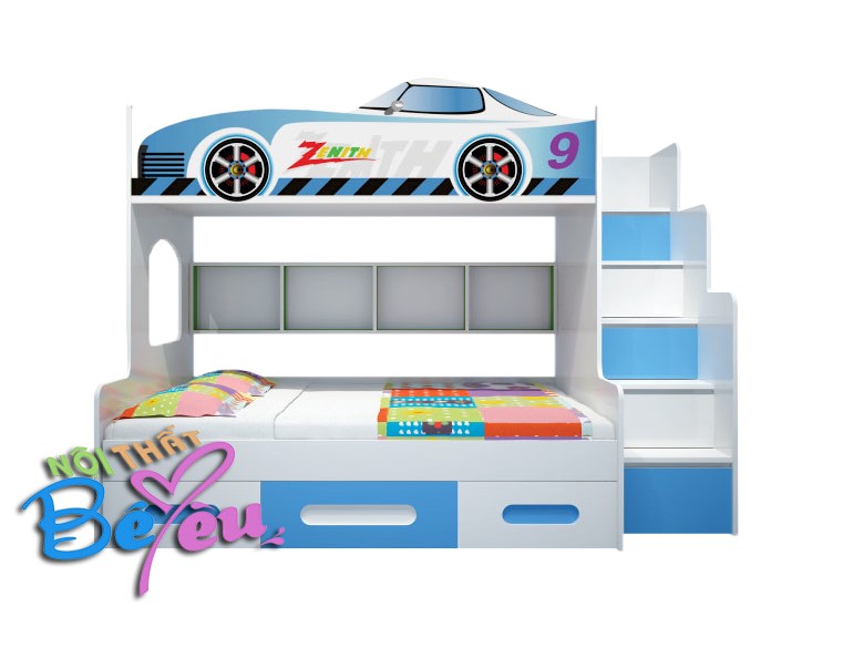 giuong tang tre em hinh o to