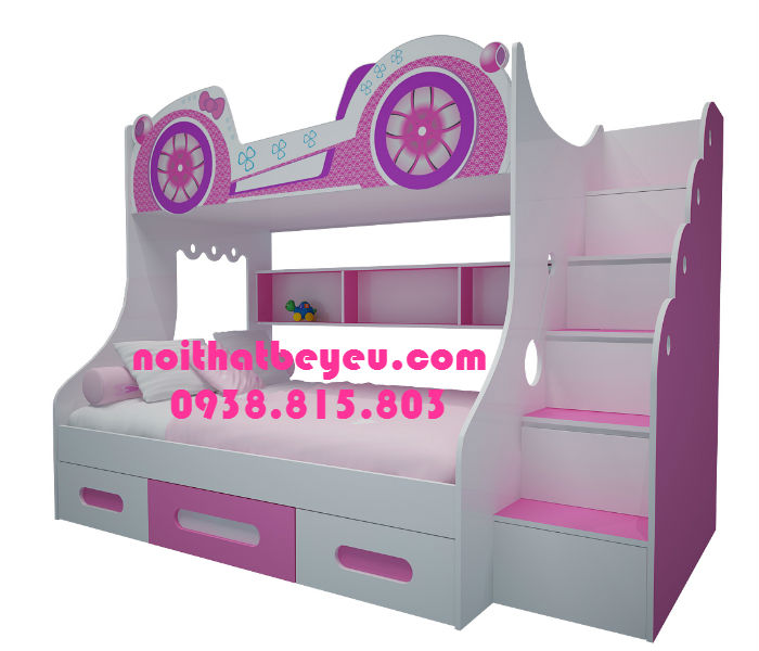 giuong tang tre em dep cho be trai be gai 5