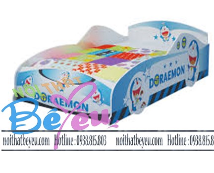 Giuong ngu tre em hinh oto ket hop Doremon 2