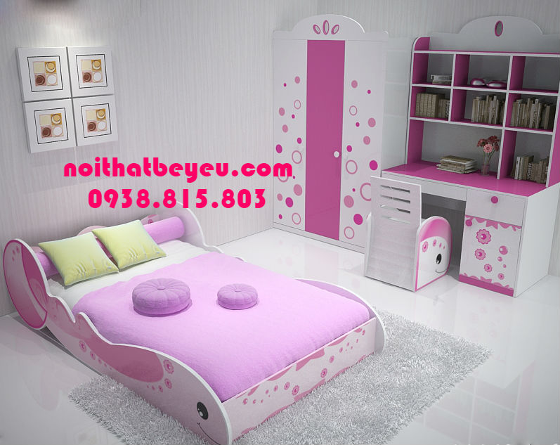 giuong ngu tre em hinh ca voi 2