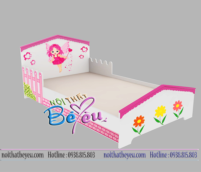 giuong ngu cho be gai de thuong noi that be yeu