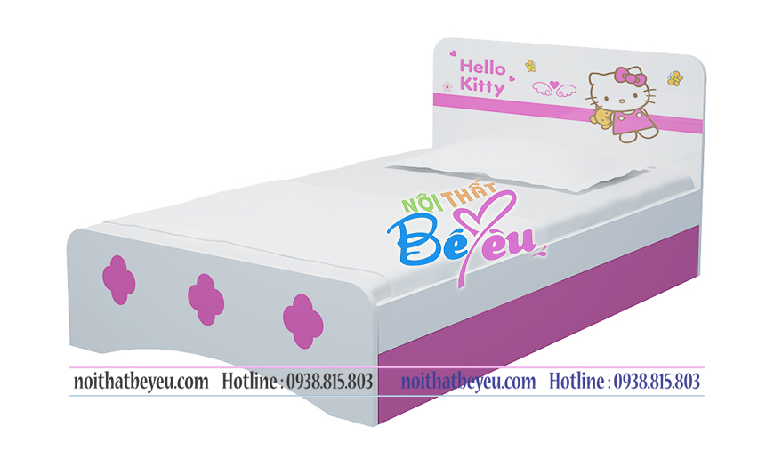 giuong ngu tre em cho be gai - noi that be yeu 1