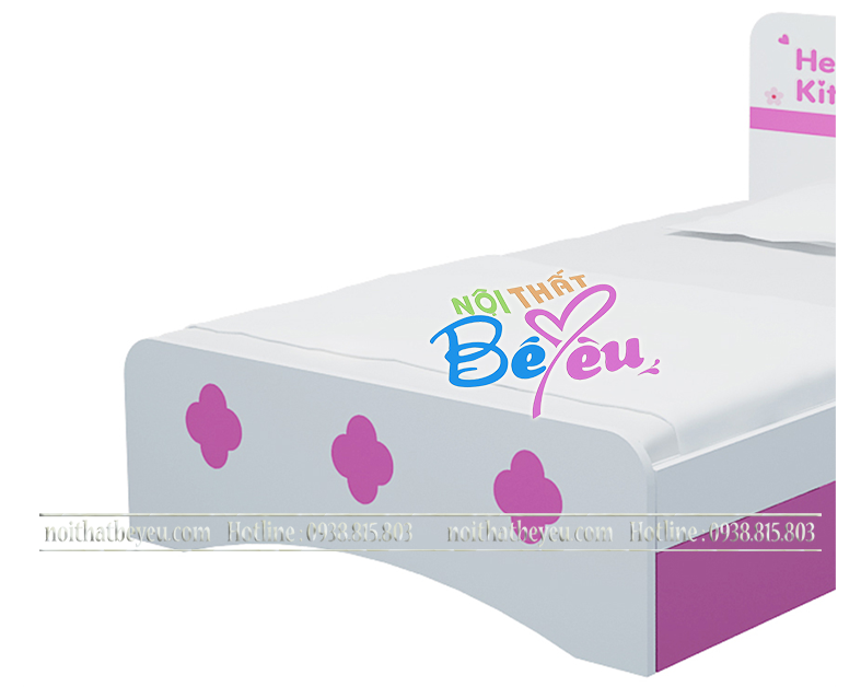 giuong ngu tre em cho be gai - noi that be yeu 2