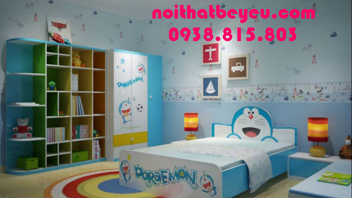 Giường ngủ trẻ em Doremon 1