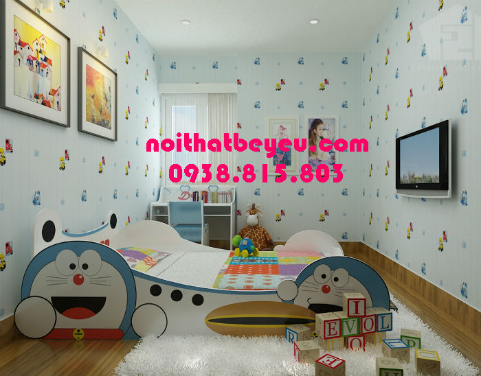 giuong ngu tre em mam non mau giao so 2 gia re