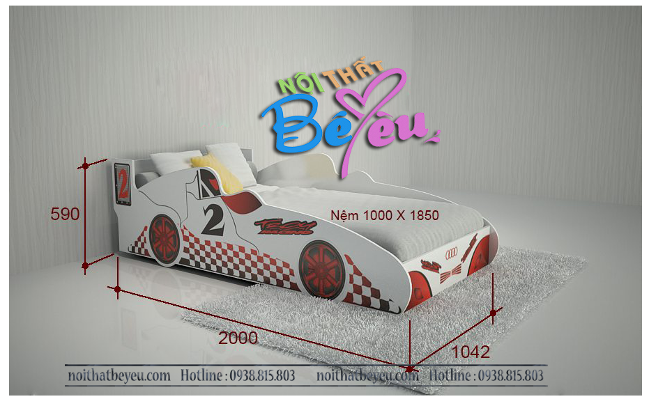 kich thuoc giuong ngu tre em cho be trai be gai 2