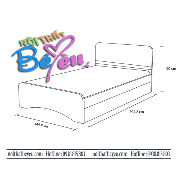 kich thuoc giuong ngu tre em cho be trai be gai 5