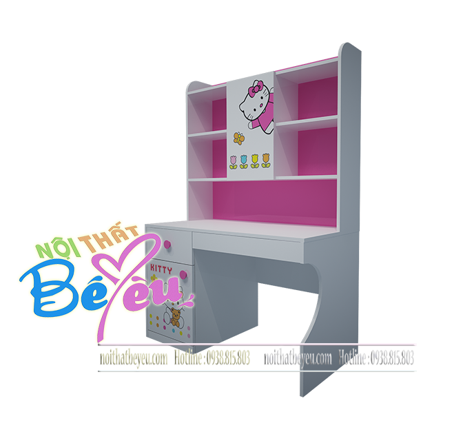 PHONG NGU TRE EM CHO BE GAI HELLO KITTY 5