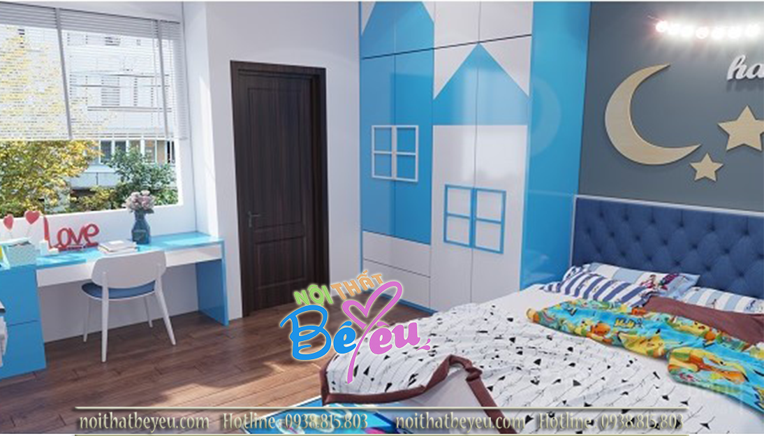 Phong ngu be trai - noi that be yeu 1