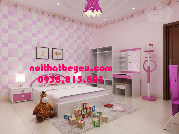 phong ngu dep cho con gai 2