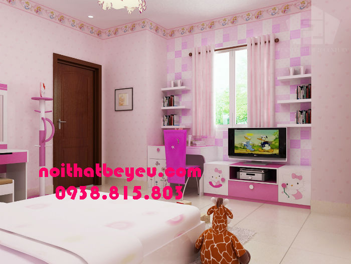 phong ngu dep cho con gai 4