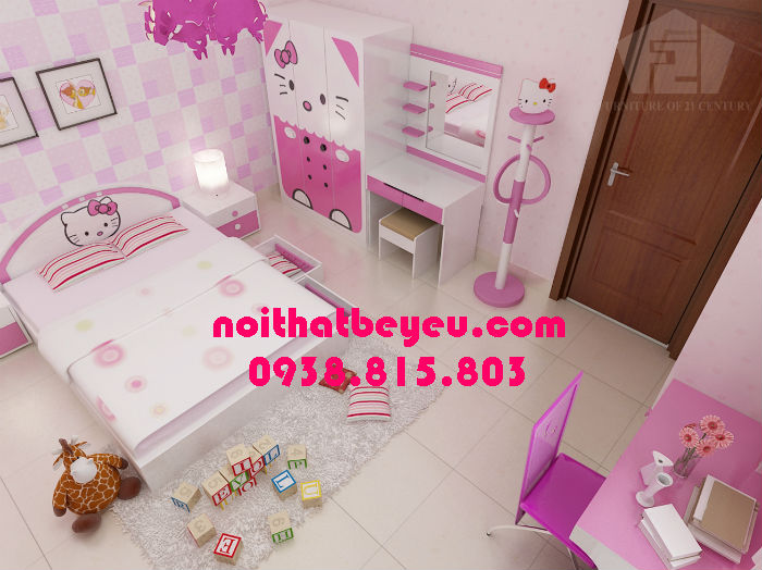 phong ngu dep cho con gai 6