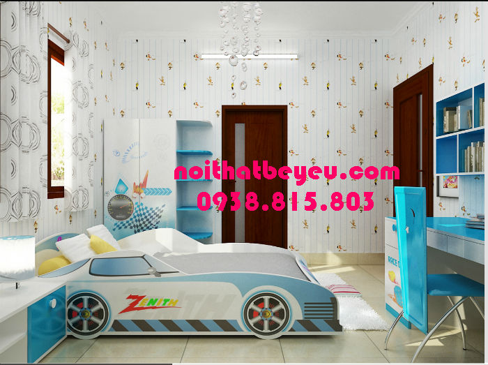 phong ngu tre em trai 4