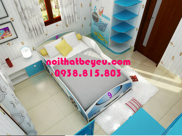 phong ngu tre em trai 6