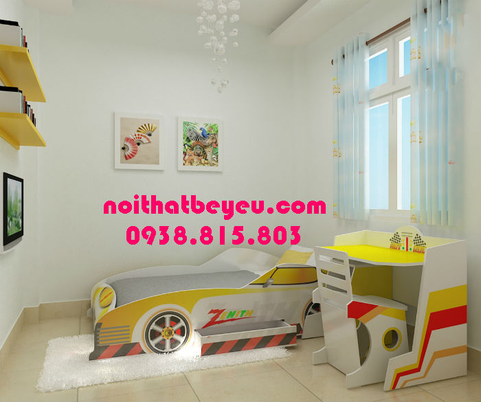 phong ngu tre em trai 2