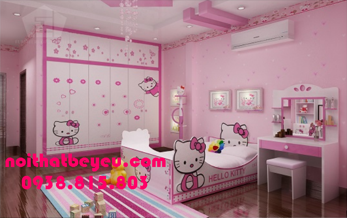 phong ngu dep cho be gai 2