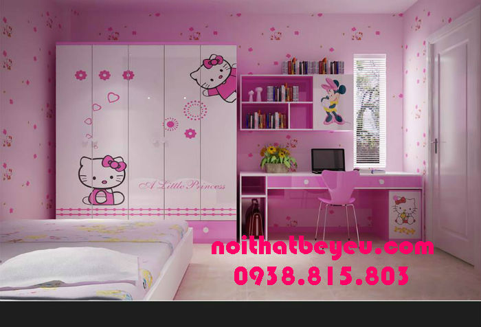 phong ngu dep cho be gai 1