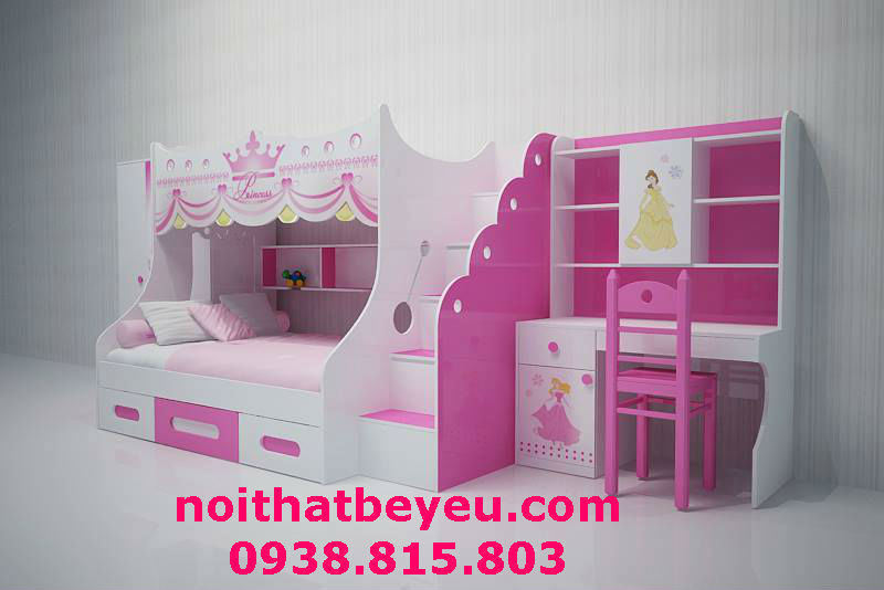 phong ngu tre em cong chua 4