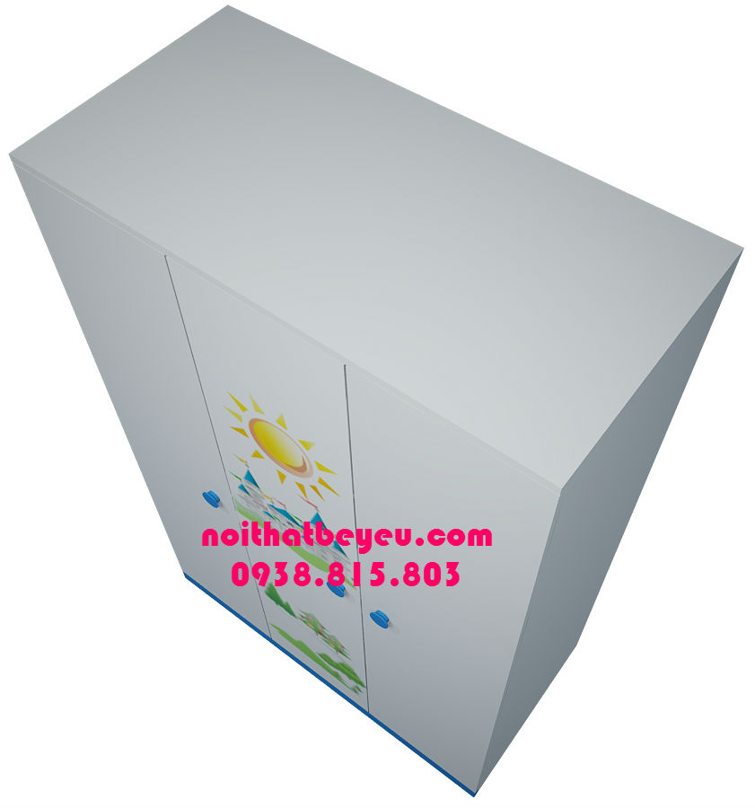 tu quan ao tre em hinh lau dai 6