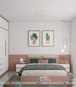 Phòng Ngủ Cho Bé Gái Đơn Giản