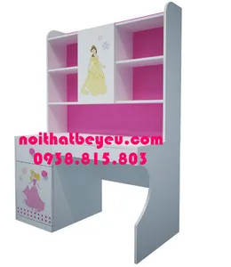 Bàn Học Liền Giá Sách Cho Bé