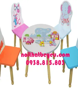 Bàn học sinh dành cho mẫu giáo