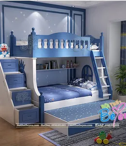 Giường 3 Tầng Trẻ Em Cho Bé Trai Bé Gái