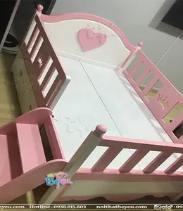 Giường Ngủ Cho Bé Gái Nhỏ