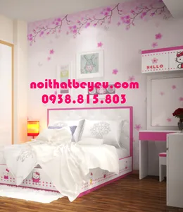 Giường ngủ đẹp cho bé gái