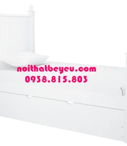 Giường Ngủ Trẻ Em 1m2 Gỗ Thông
