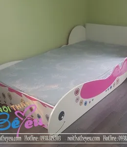 Giường Ngủ Trẻ Em Cho Bé Gái Hình Cái Voi