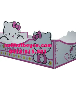 Giường ngủ trẻ em hello kitty cho bé gái