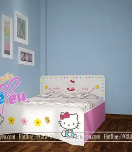 Giường ngủ Trẻ Em Kitty Cho Bé Gái