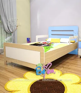 Giường Ngủ Trẻ Em Mau Xanh Tiết Kiệm diện tích