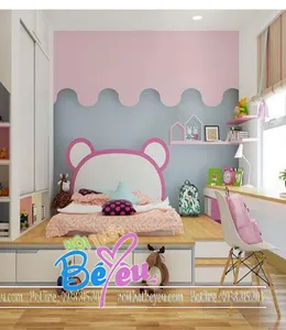 Phòng Ngủ Bé Gái Xinh Xắn