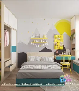 Phòng ngủ cho Con Trai lớn Đẹp Hiện Đại