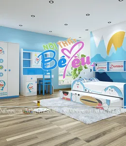 Phòng Ngủ TRẻ Em Cho Bé TRai Dormeon Tầng Lùn