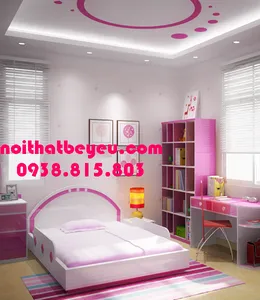 Phòng ngủ trẻ em dành cho bé gái